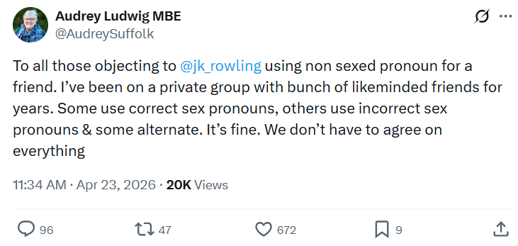 Andrea Ludwig, Blog de Salagre