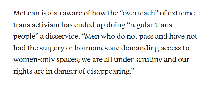 "Claudia" McLean, Blog de Salagre