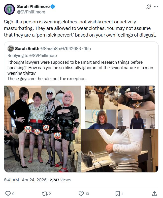 Sarah Phillimore, Blog de Salagre