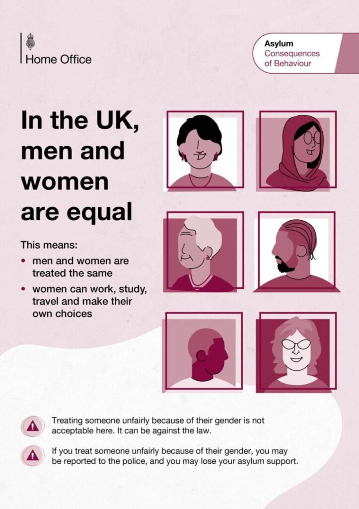 En el Reino Unido, hombres y mujeres son iguales, Blog de Salagre