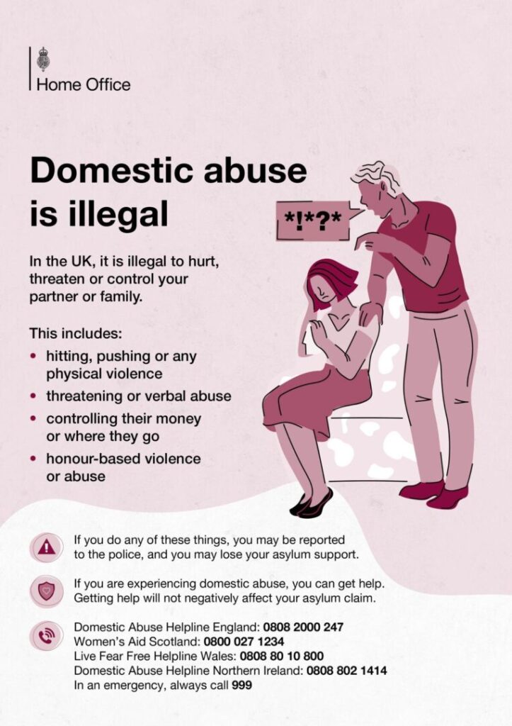 La violencia doméstica es ilegal, Blog de Salagre