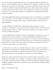 Lidia Falcón, Blog de Salagre